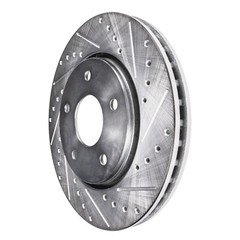 5-Lug L4 Front Drilled Slotted Disc Brake Rotors for 2007-2010 Chevrolet Cobalt