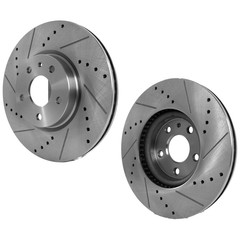 Front Brake Disc Rotors for Ford Fusion Lincoln MKZ 2013-2016