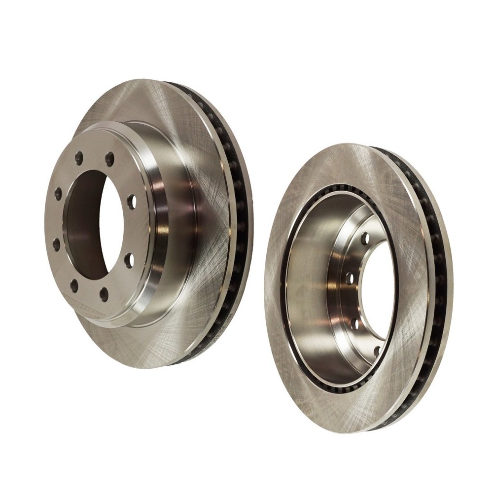 For Ford E-350 Super Duty 2008-2019 Brake Discs Rear Driver Passenger Side Pair