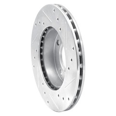 For Mitsubishi Mirage 92-00 Brake Rotor DFC Premium Drilled & Slotted Front