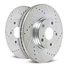 Power Stop FITS 10-19 Lexus GX460 Rear Evolution Drilled & Slotted Rotors – Pair