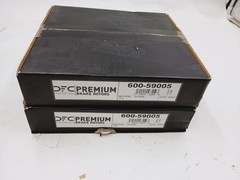 (2) DFC 600-59005 PREMIUM VENTED FRONT DISC BRAKE ROTORS LEFT RIGHT 231mm 9.09″