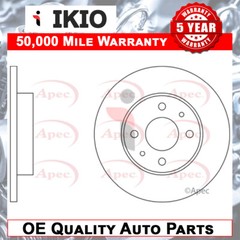 Fits Ford Ka Fiat 500 Punto Panda Brake Disc Front Rear Ikio 60576335