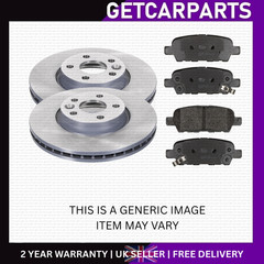 Rear Vented Brake Discs / Pads Fits BMW 1 Series F21 2011-2019 2.0