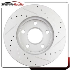 For 1997-03 Chevy Malibu 99-05 Pontiac Grand Am Front Brake Rotors Ceramic Pads