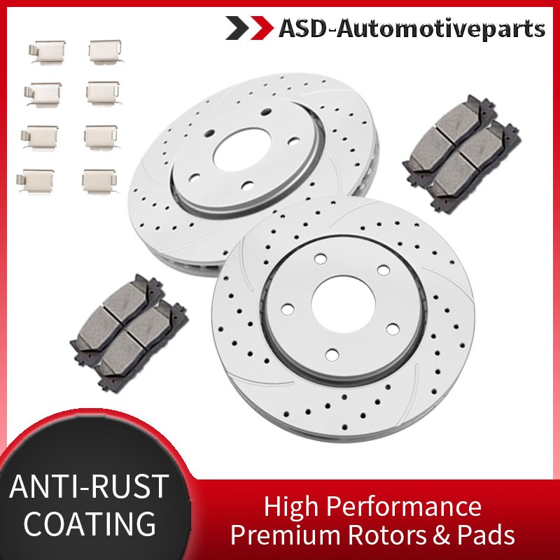 Fit for Chrysler Town & Country Dodge RAM C/V Brake Front Brake Rotors Pads Kits