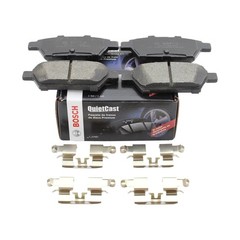 DuraGo Rear Rotors Bosch QuietCast Ceramic Disc Brake Pad Kit For 6 Fusion Milan