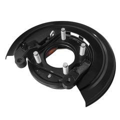 Rear Left Parking Brake Assembly w/ Backing Plate for Ford F-250 F-350 1999-2005