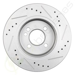 Front & Rear Brake Rotors + Ceramic Brake Pads For 02-06 Mini Cooper Brakes Kit