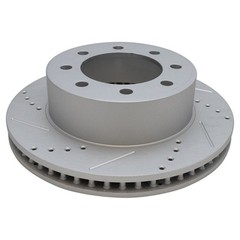 Front Performance & Brake Rotor & Metallic Pad Kit w/Chemicals