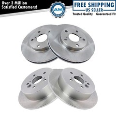 Front & Rear Brake Rotors Set For 2004-2005 Toyota RAV4