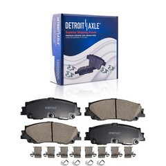 Front and Rear Disc Rotors Brake Pads fits for Toyota Tundra Sequoia Lexus LX600