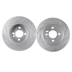280mm Pair Front Brake Disc Rotors Set Replacement for 2007 – 2015 Mini Cooper