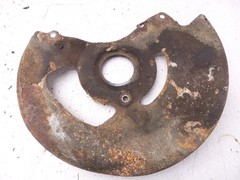 70-81 Camaro Firebird Front Brake Rotor Dust Shields Brakes Disc Original GM