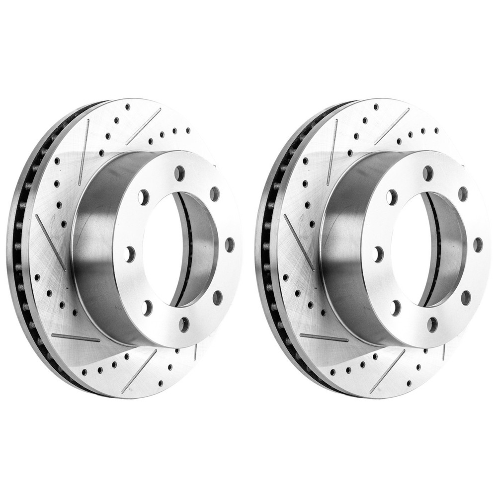 Front Brake Disc Rotors for F250 Truck F350 Ford F-250 Super Duty F-350 05-12