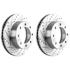 Front Brake Disc Rotors for F250 Truck F350 Ford F-250 Super Duty F-350 05-12