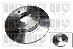 2x Brake Discs Pair Solid fits FORD PROBE Mk2 2.5 Rear 94 to 98 KL 261mm Set QH