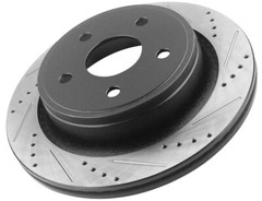 Rear Drilled Brake Rotors Ceramic Pads for 2005-2018 Dodge Ram 1500 5 LUG NJ S24