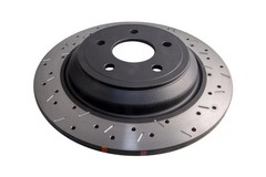 Disc Brakes Australia Rear Disc Brake Rotor for 2017-2018 Ford Focus