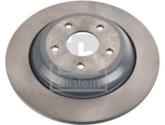 2X Febi 171445 Rear Brake Discs Solid 302MM Fits Ford Focus Kuga