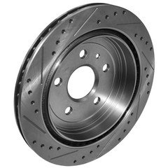 2pcs Rear Drilled Brake Rotors for Chevrolet Camaro 2010-2015 Cadillac CTS 08-19