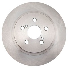 Rear Brake Rotors Set Solid For 2011-2017 Lexus CT200h