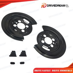 For Aspen Durango Rear Brake Rotor Backing Plate 52113468AF New Dust Shield Set