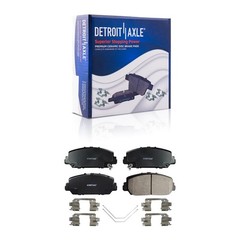 10pc Front Rear Drilled Brake Rotors and Brake Pads Kit for 2014-2018 Acura RDX