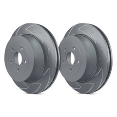 For Toyota Tacoma 05-22 Brake Rotors EBC Blade Sport High Carbon Slotted 1-Piece