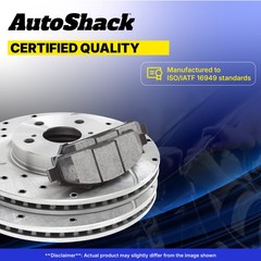 Front Drilled Brake Rotors & Pads for Dodge Grand Caravan Journey Ram C/V 3.6L