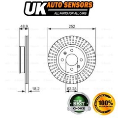 Fits Hyundai i10 Kia Picanto 1.0 1.1 CRDi 1.2 Brake Disc Front AST