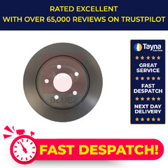2x Brake Discs Pair Solid fits VOLVO V50 545 1.6 Rear 05 to 12 B4164S3 280mm Set