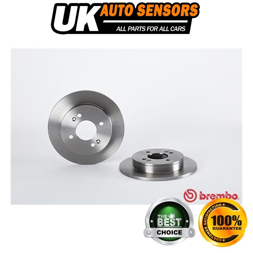 Fits Kia Picanto Hyundai i10 1.0 1.1 CRDi 1.2 Brake Discs Rear AST