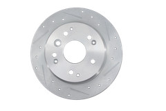 11.10″ (282mm) 5 Lug Rear Drilled Slotted Brake Rotor for Acura TL Honda Element