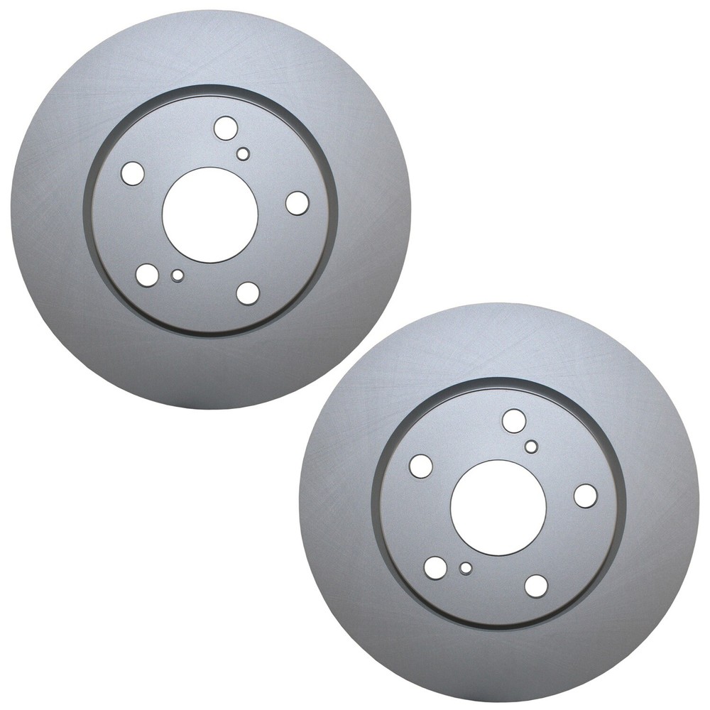 Bison Performance Pair Set Front Coated 275mm Brake Rotors for HS250x Prius RAV4