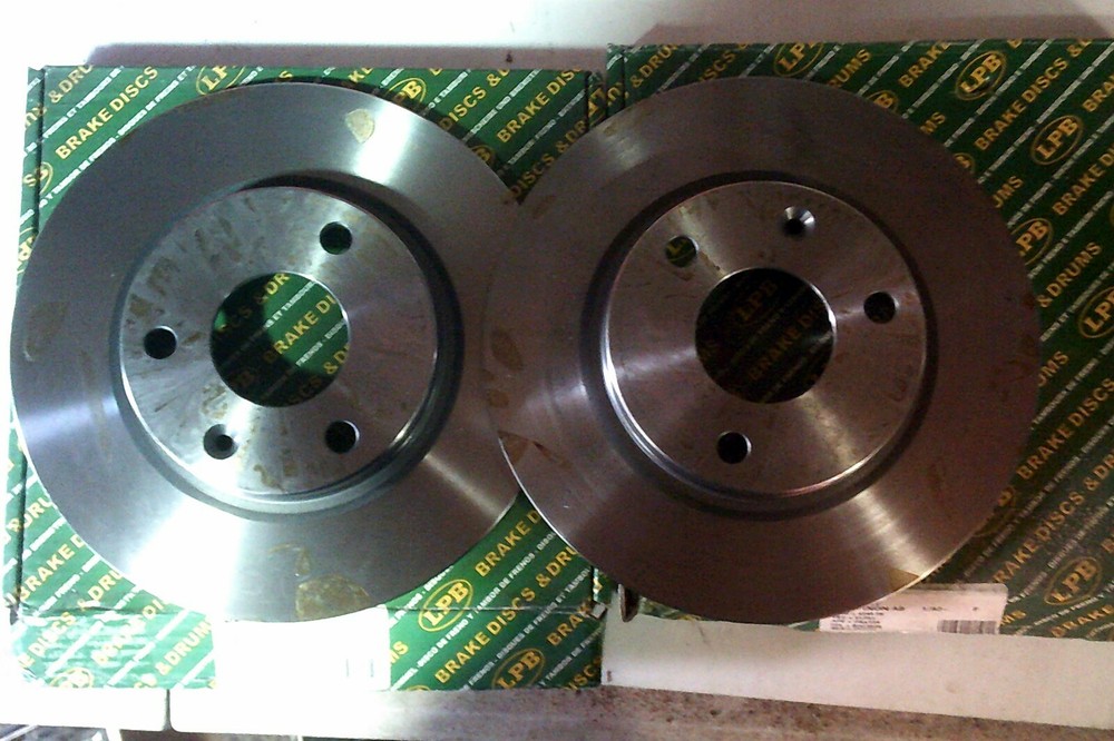 Peugeot 106 91-04 Citroen AX Saxo 98-03 brake discs 3 hole pair 238mm bd150s
