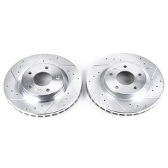 PowerStop Disc Brake Rotor Set – Fits Chrysler 200 2011-2014, Chrysler Sebring 2