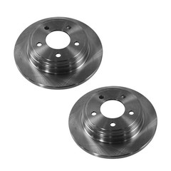 For Chrysler LHS 1994-1997 Brake Disc Driver And Passenger Side Pair | Cast Iron