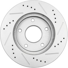 Front Brake Kits 2 Brake Rotors + 4 Ceramic Pads fit 1997-2005 Chevrolet Blazer