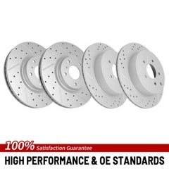Front Rear Brake Rotor Kit For Nissan Murano Infiniti Qx70 M37 Q70 Q70l M56 M35h