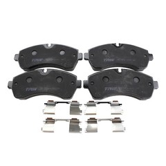 DuraGo Front Rotors TRW Pro Low-Metallic Brake Pads Kit For B906 Sprinter 3500