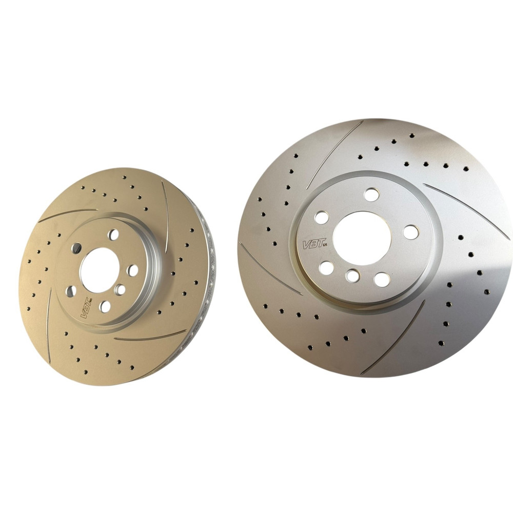 VBT Vagbremtechnic Front Brake Discs 335x30mm For Mini Cooper F56 JCW Only PAIR