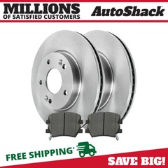 Front Brake Rotors & Pads for Kia Forte5 Hyundai Elantra GT 2012-2016 Veloster