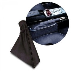 Black Horizontal Shifter or Emergency Brake Boot With Real Heavy-Duty Naugahyde