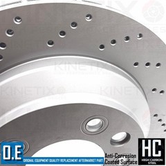 FOR AUDI Q7 3.0 TDI DRILLED FRONT REAR BRAKE DISCS BREMBO PADS WEAR SENSORS
