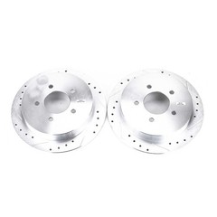 PowerStop AR8582XPR Disc Brake Rotor Set For Select 99-04 Ford Lincoln Models