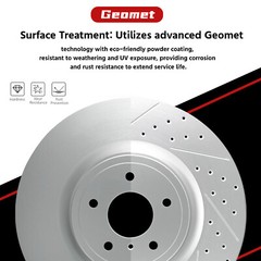 Front Rear Disc Rotors + Ceramic Pads For 2004 – 2009 Lexus RX330 RX350 RX400h