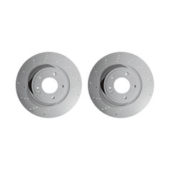 2PCS Rear brake disc rotors for Mercedes Benz G63 463 2019-2023 46342300