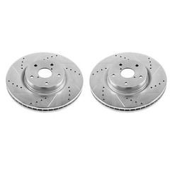 Power Stop JBR1319XPR Evolution Performance Brake Rotors for 15-19 Subaru WRX