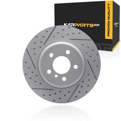For BMW 640i xDrive 2014-2018 Brake Rotor Rear | 75 mm. Center Hole Diameter